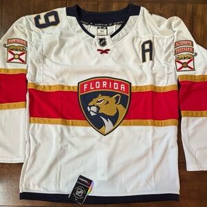 Matthew Tkachuk Florida Panthers Adult Medium (50) White Jersey NWT